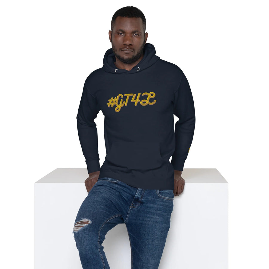 GT4L Men's Embroidered Hoodie, view 6